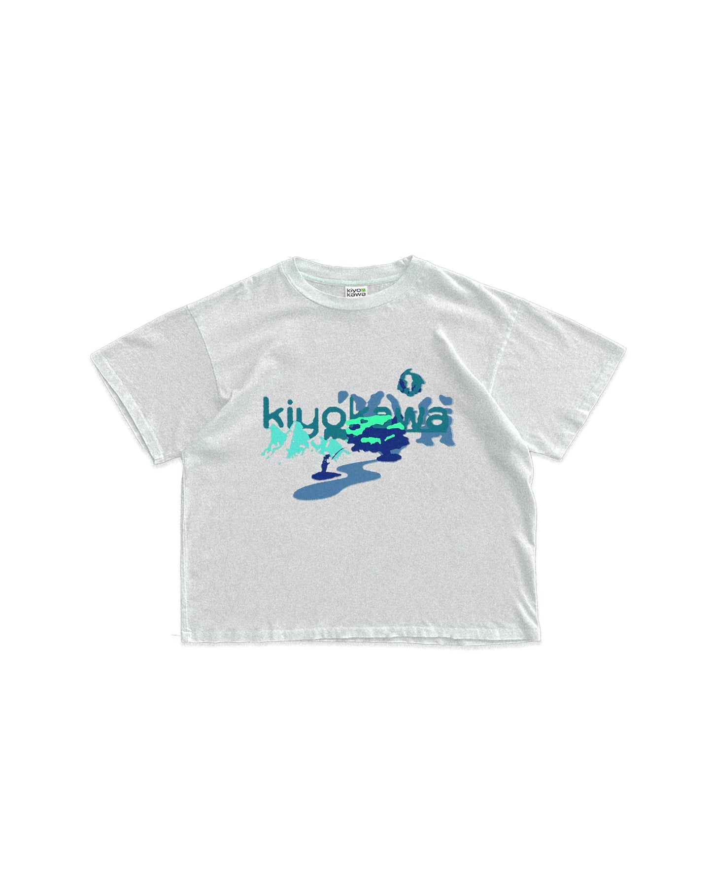 BABY BLUE WAVES - KIYO TEE