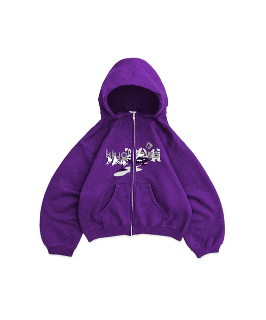 IRIS ZIP-UP HOODIE