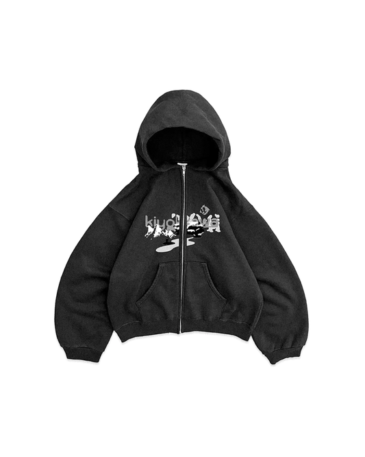 PINUS THUNBERGII ZIP-UP HOODIE